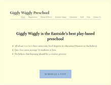 Tablet Screenshot of gigglywigglypreschool.com